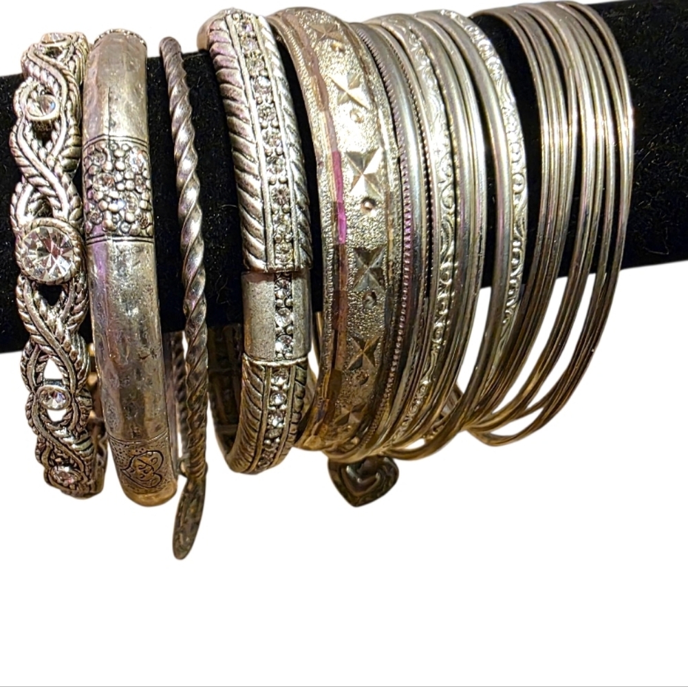 22 Elegant Silver Braclelet Bundle - image 3